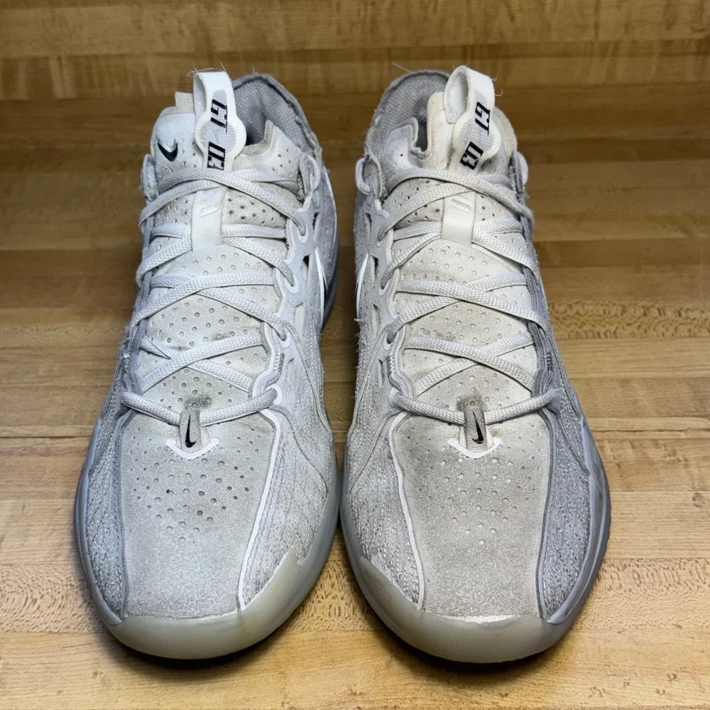 Nike Air Zoom GT Cut 3 Grey White Black Basketball Shoes IB4458-002 Mens 9